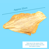Dried Plaice Fillets - Skipper's Pet Products