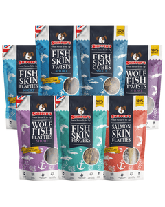 Essential Bundle | Ocean Feast Grain Free Dog Food + Dental Treats + FREE 500ml Salmon Oil - Skipper's Pet Products