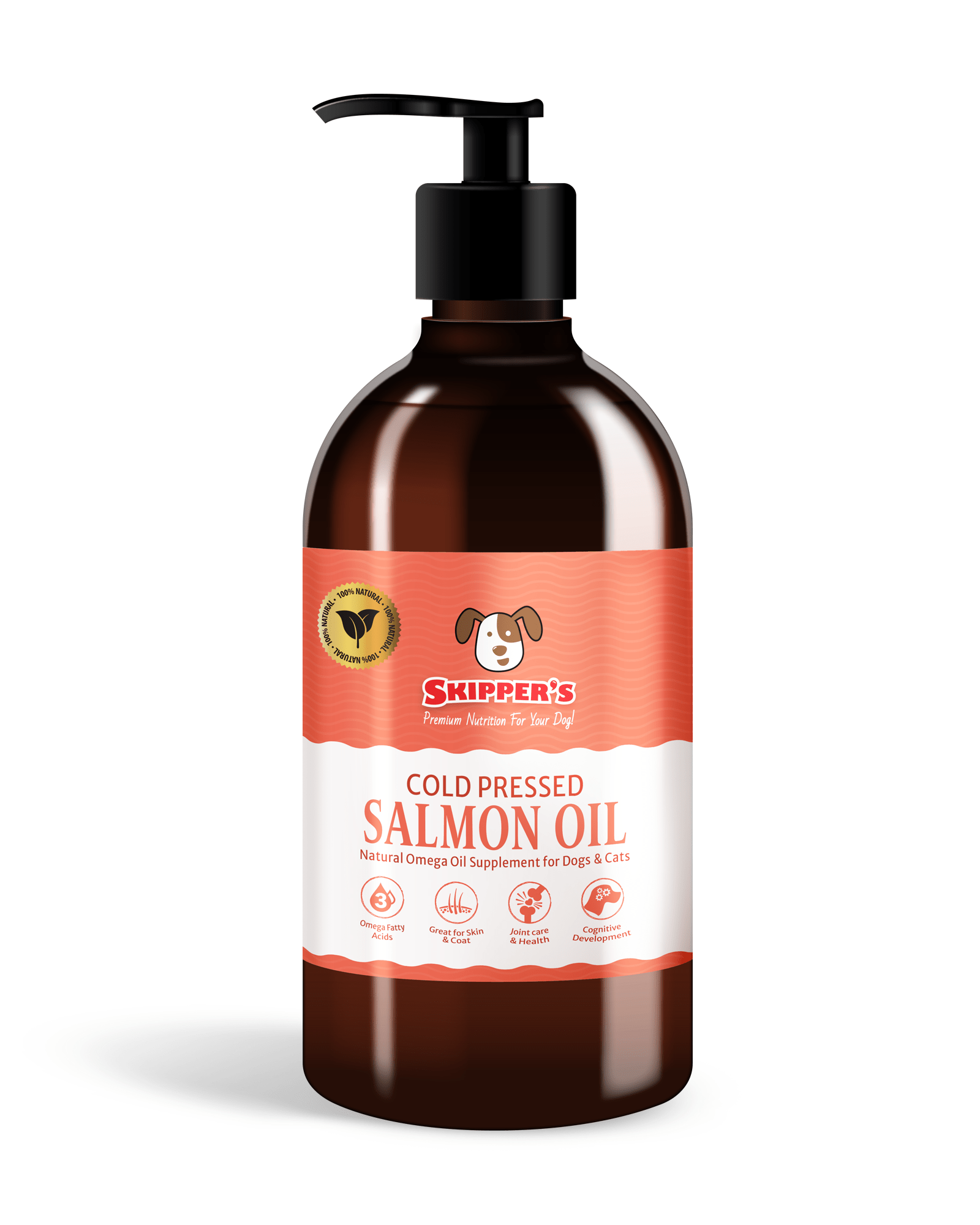 Salmon Oil - Cold Pressed - Skipper's Pet Products