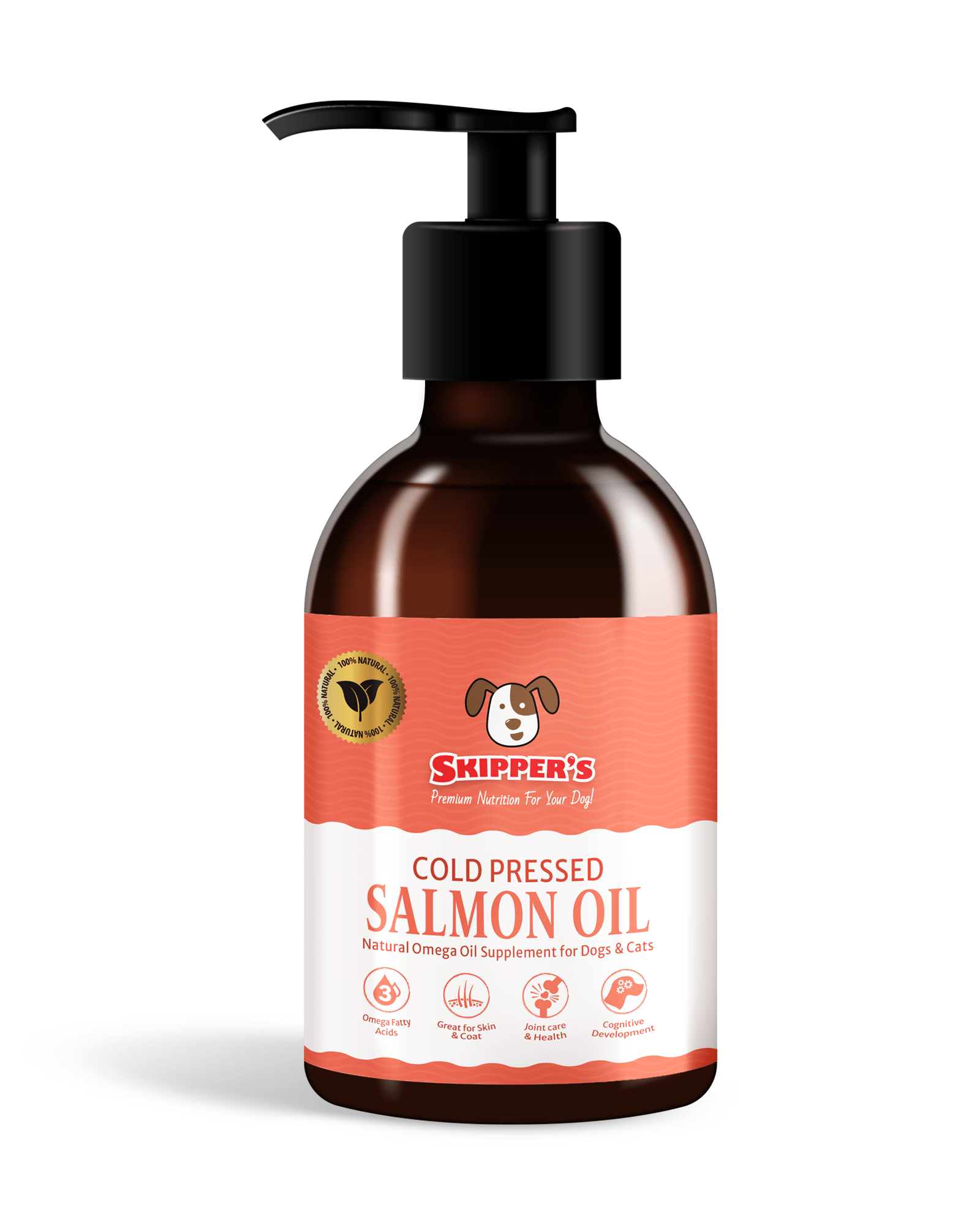 Salmon Oil - Cold Pressed - Skipper's Pet Products