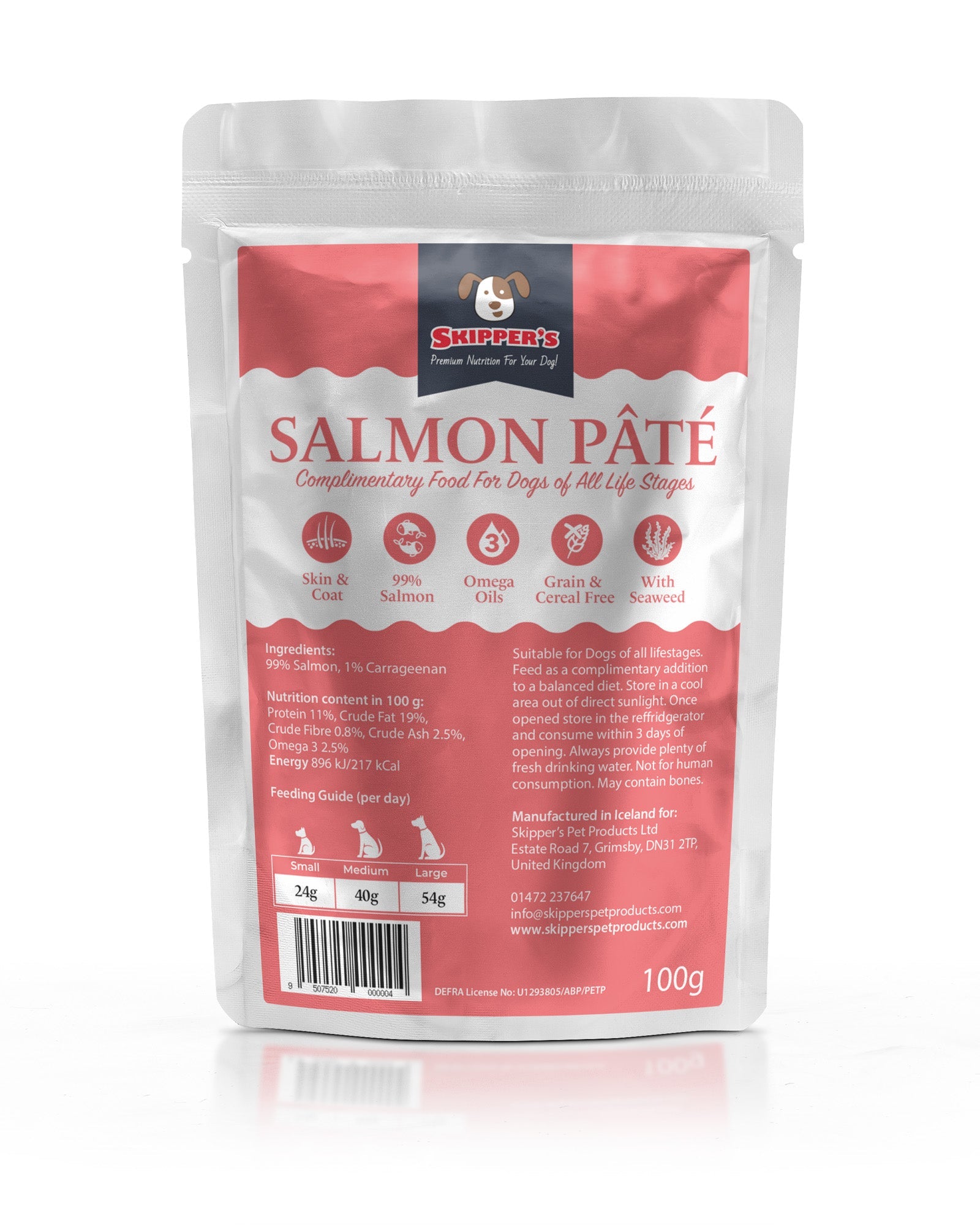 Salmon Pate - Skipper's Pet Products