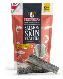 Salmon Skin Flatties - Skipper's Pet Products