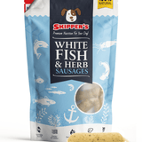 Whitefish & Herb Sausages - Skipper's Pet Products