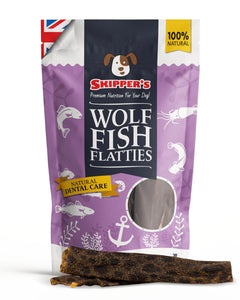 Wolf Fish Flatties - Skipper's Pet Products