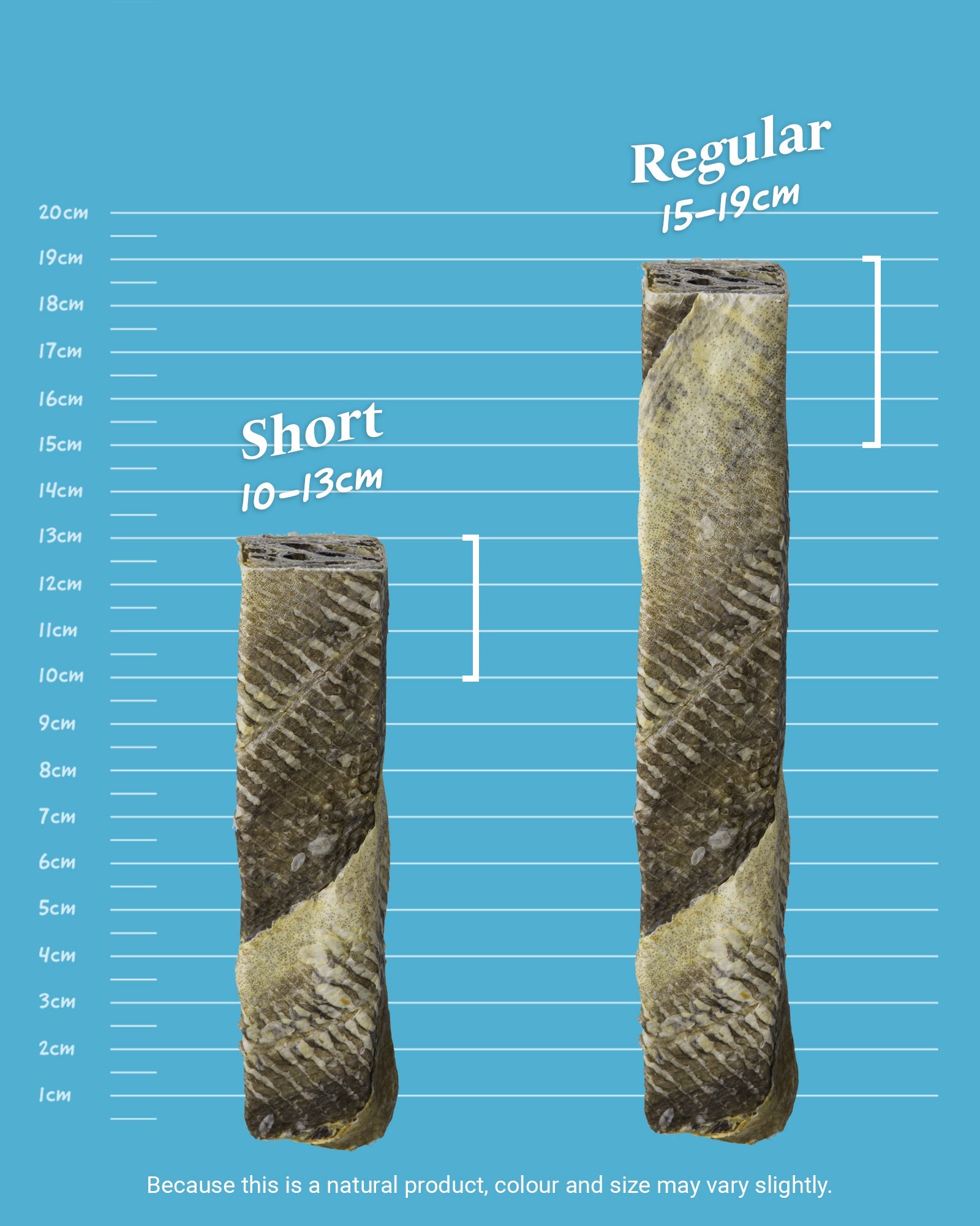 Fish Skin Throw Sticks - Skipper's Pet Products