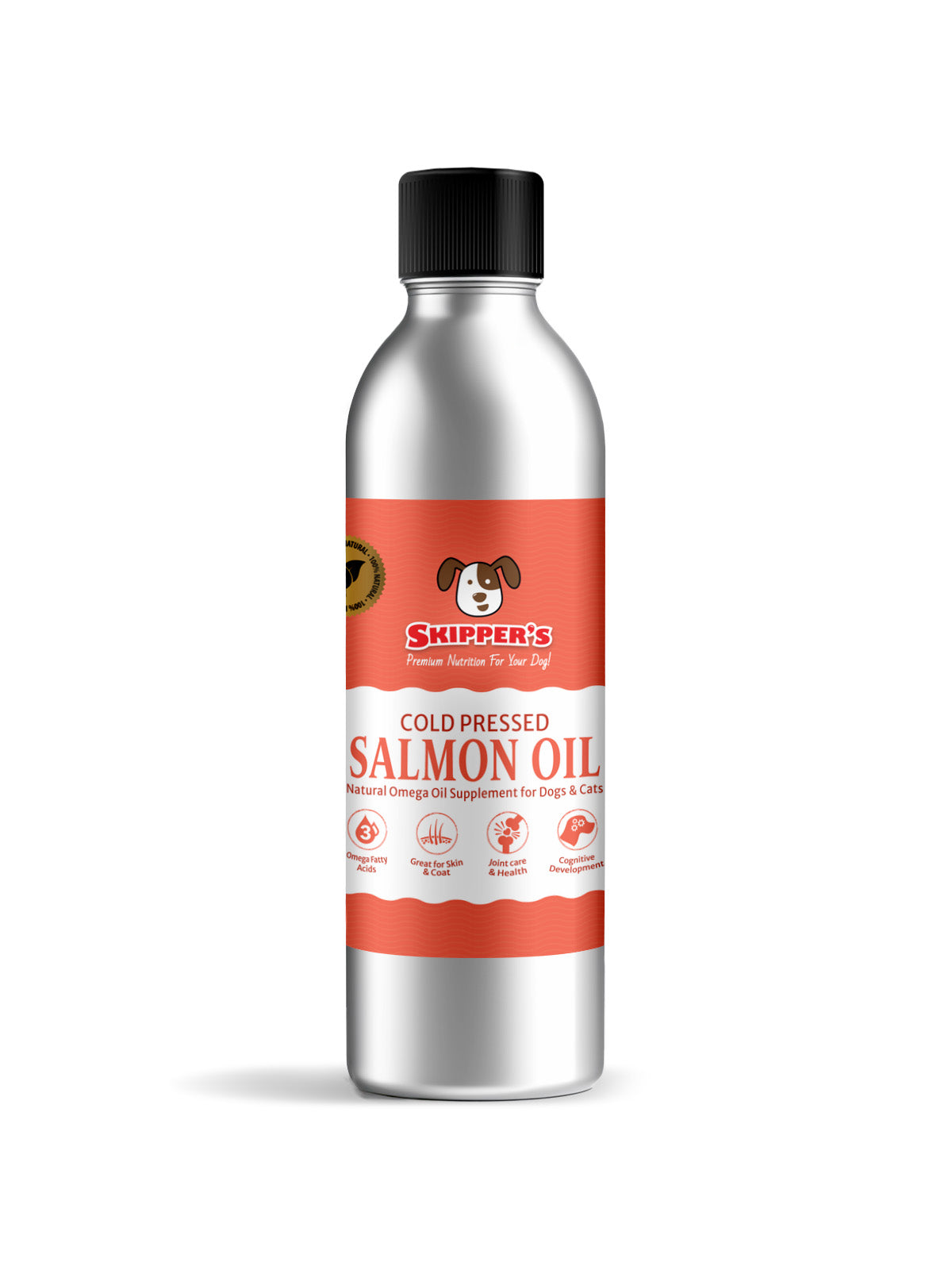 Cold pressed salmon oil for dogs store
