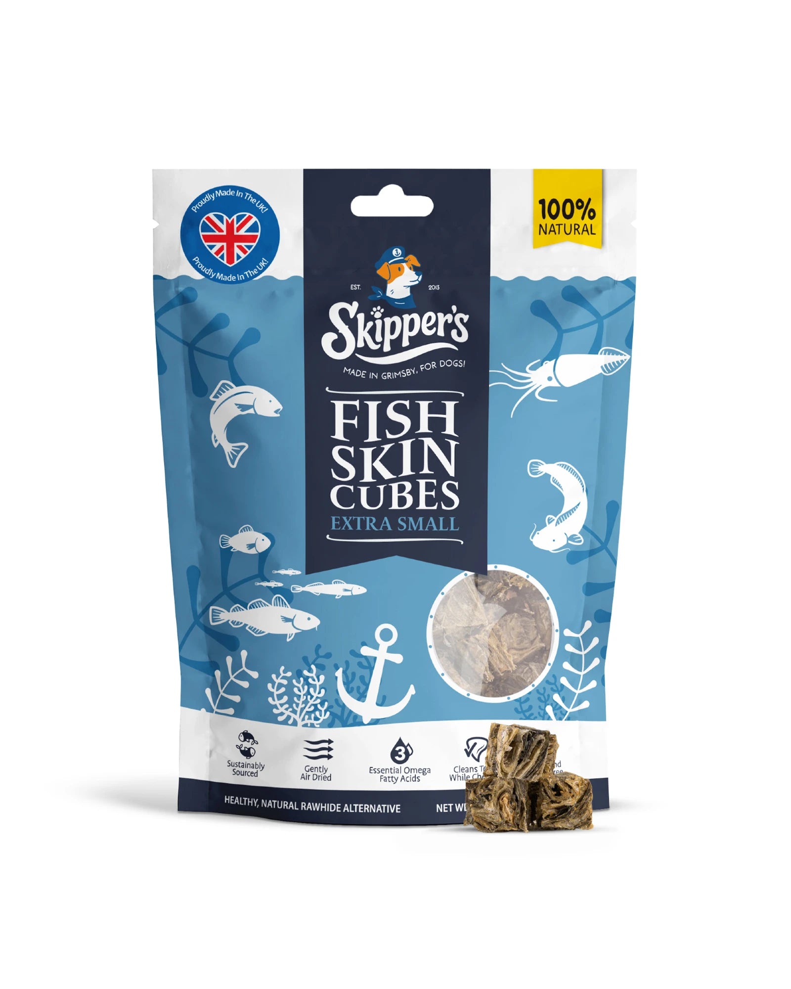 Fish Skin Cubes