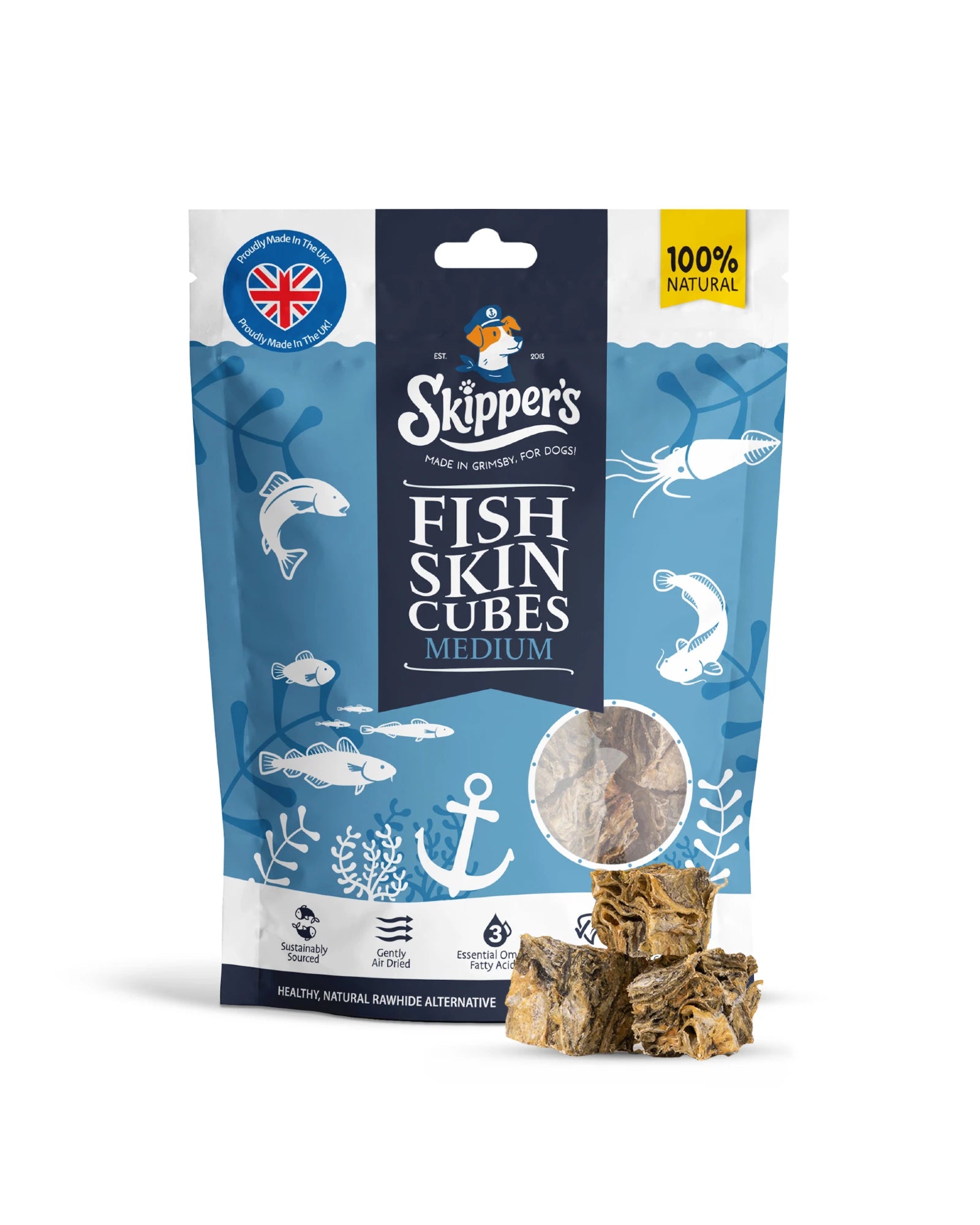 Fish Skin Cubes
