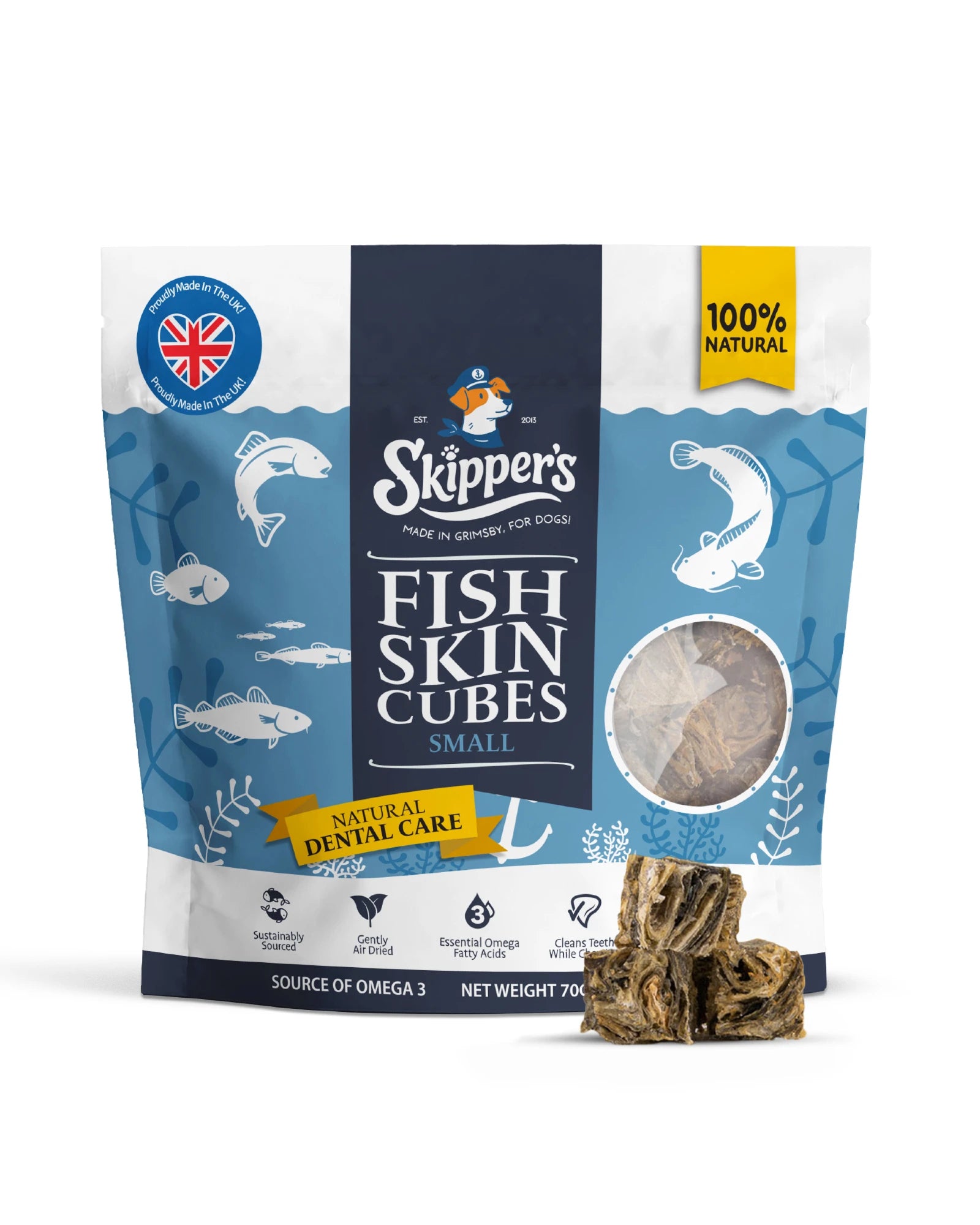 Fish Skin Cubes