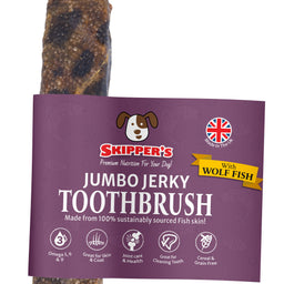 Jumbo Jerky Toothbrush - With Wolf Fish