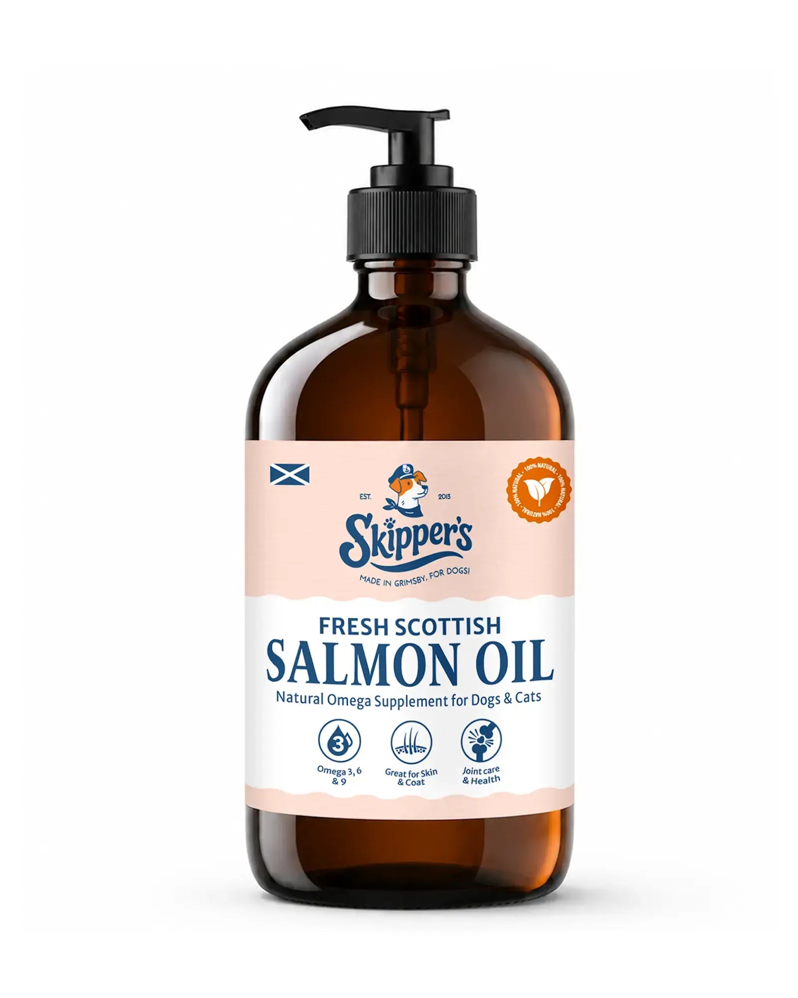 500ml bottle of Skipper's Scottish Salmon Oil