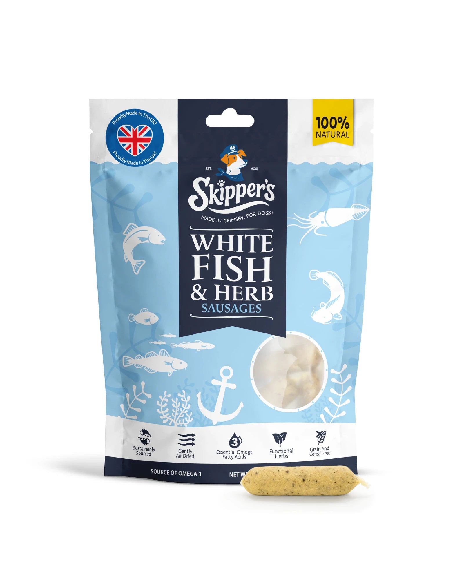 Whitefish & Herb Sausages