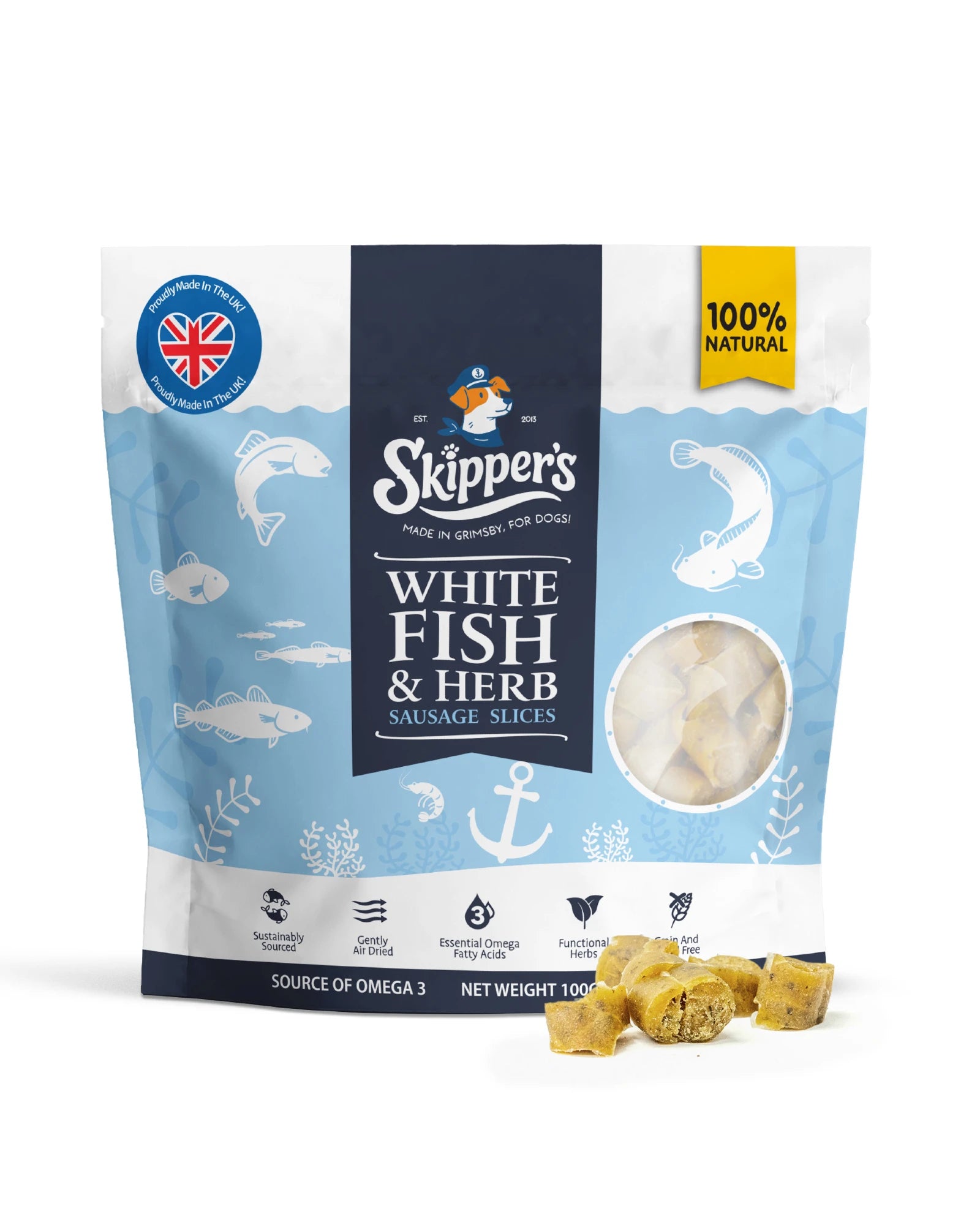 Whitefish & Herb Slices