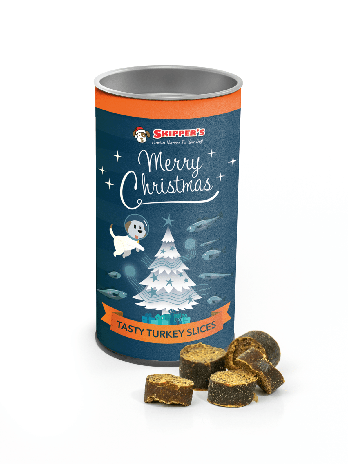 Christmas Tasty Turkey Slices - Skipper's Pet Products