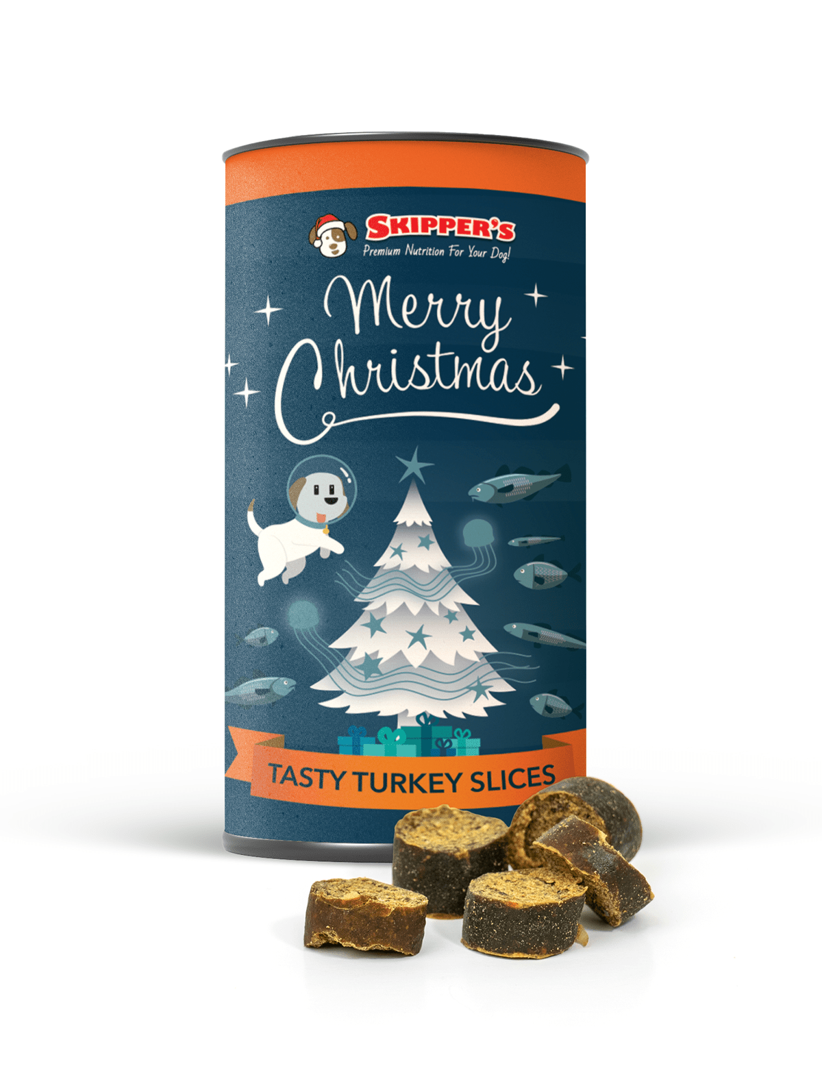 Christmas Tasty Turkey Slices - Skipper's Pet Products