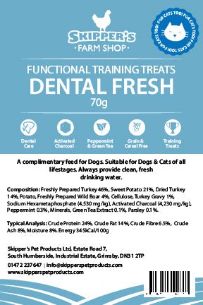 Dental Fresh - Functional Training Treats - Skipper's Pet Products
