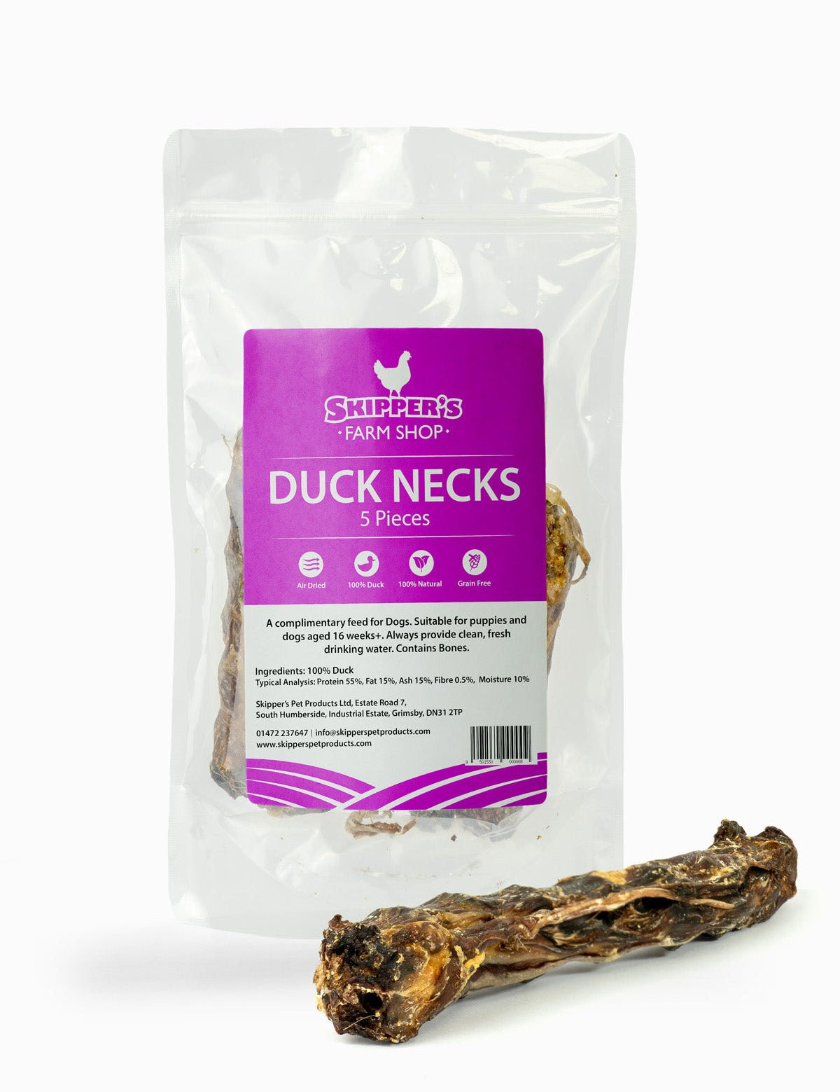 Duck Necks - Skipper's Pet Products