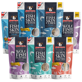 Essential Bundle | Ocean Feast Grain Free Dog Food + Dental Treats + FREE 500ml Salmon Oil - Skipper's Pet Products