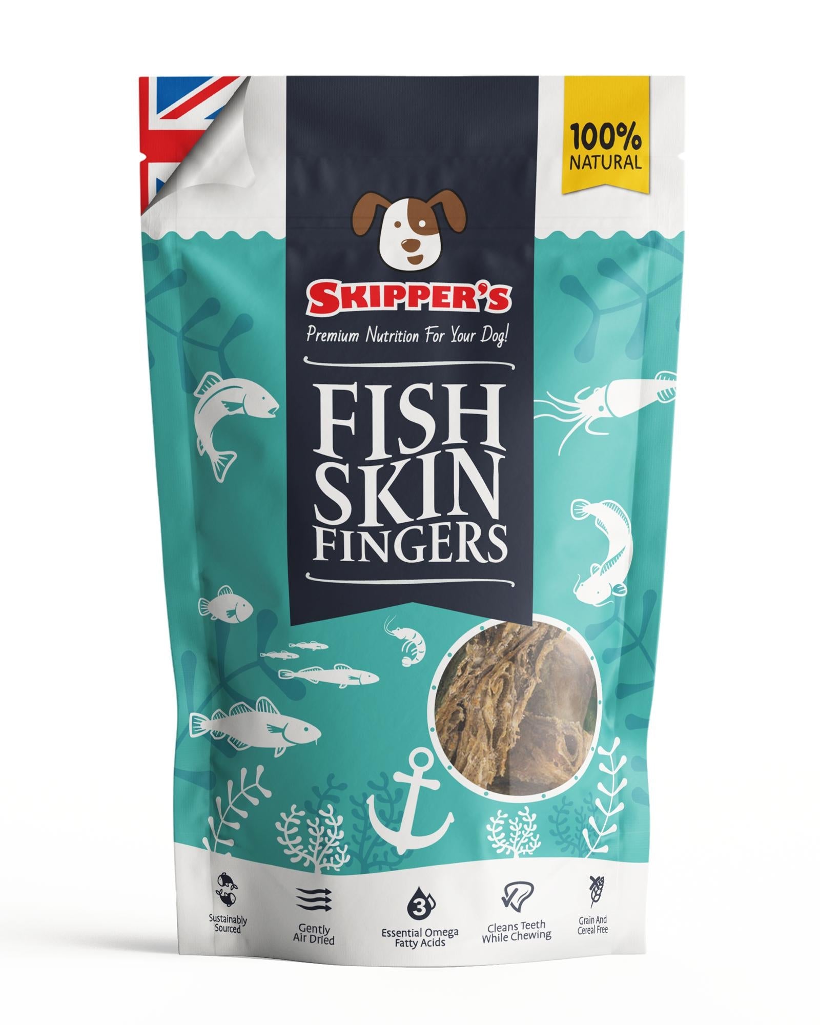 Fish Finger Skins - Skipper's Pet Products