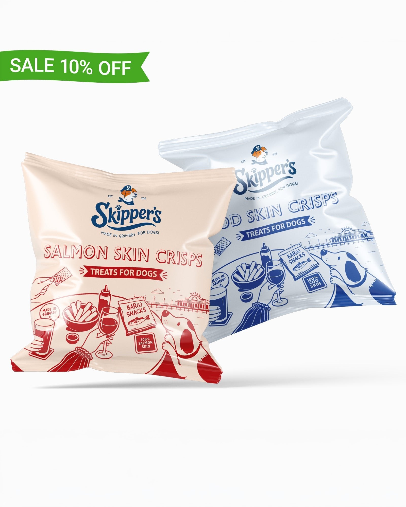 Fish Skin Crisps - Skipper's Pet Products