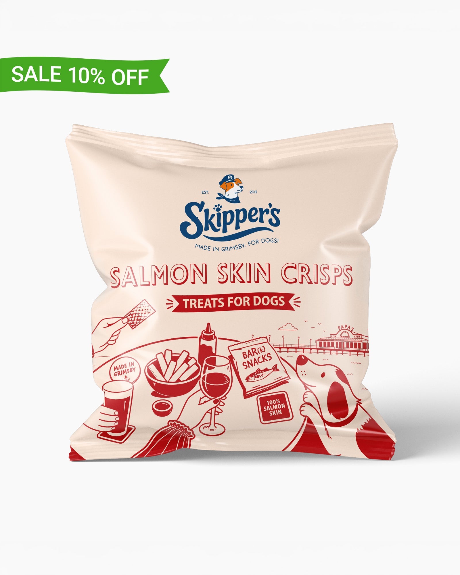 Fish Skin Crisps - Skipper's Pet Products