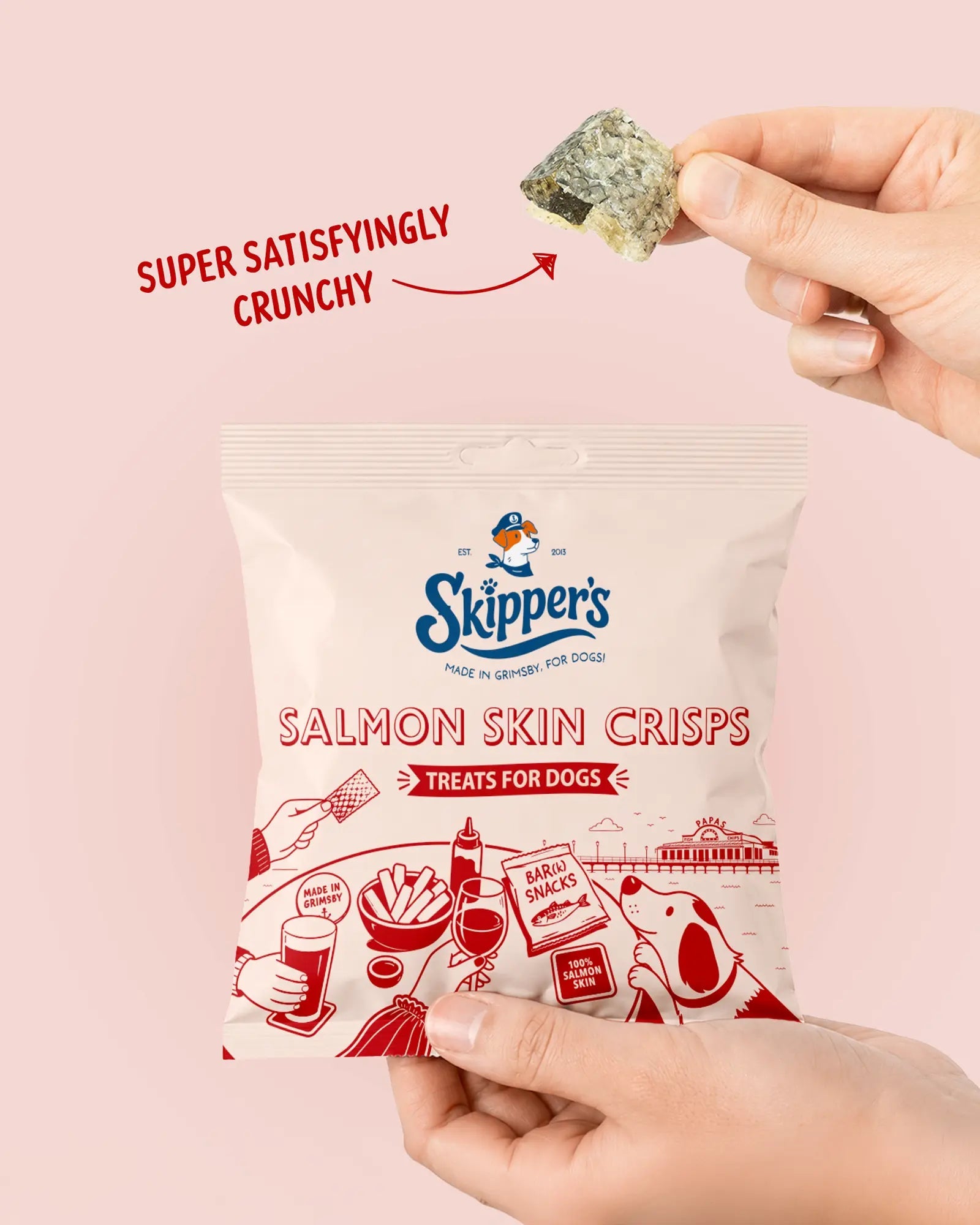 Fish Skin Crisps - Skipper's Pet Products