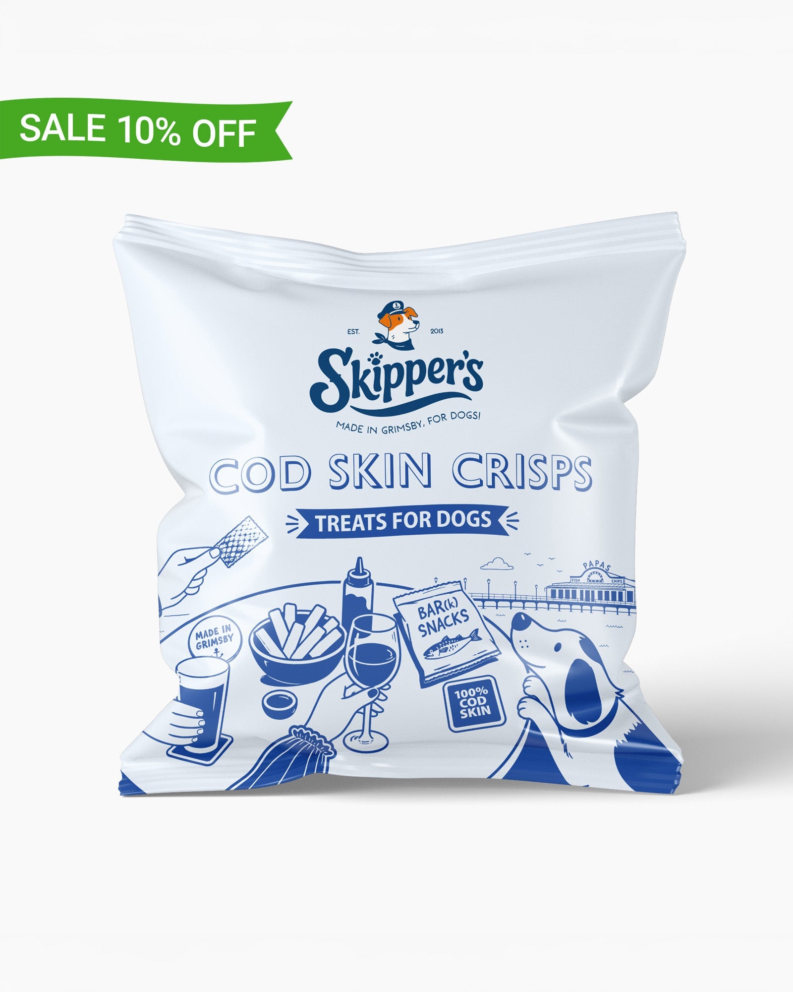 Fish Skin Crisps - Skipper's Pet Products