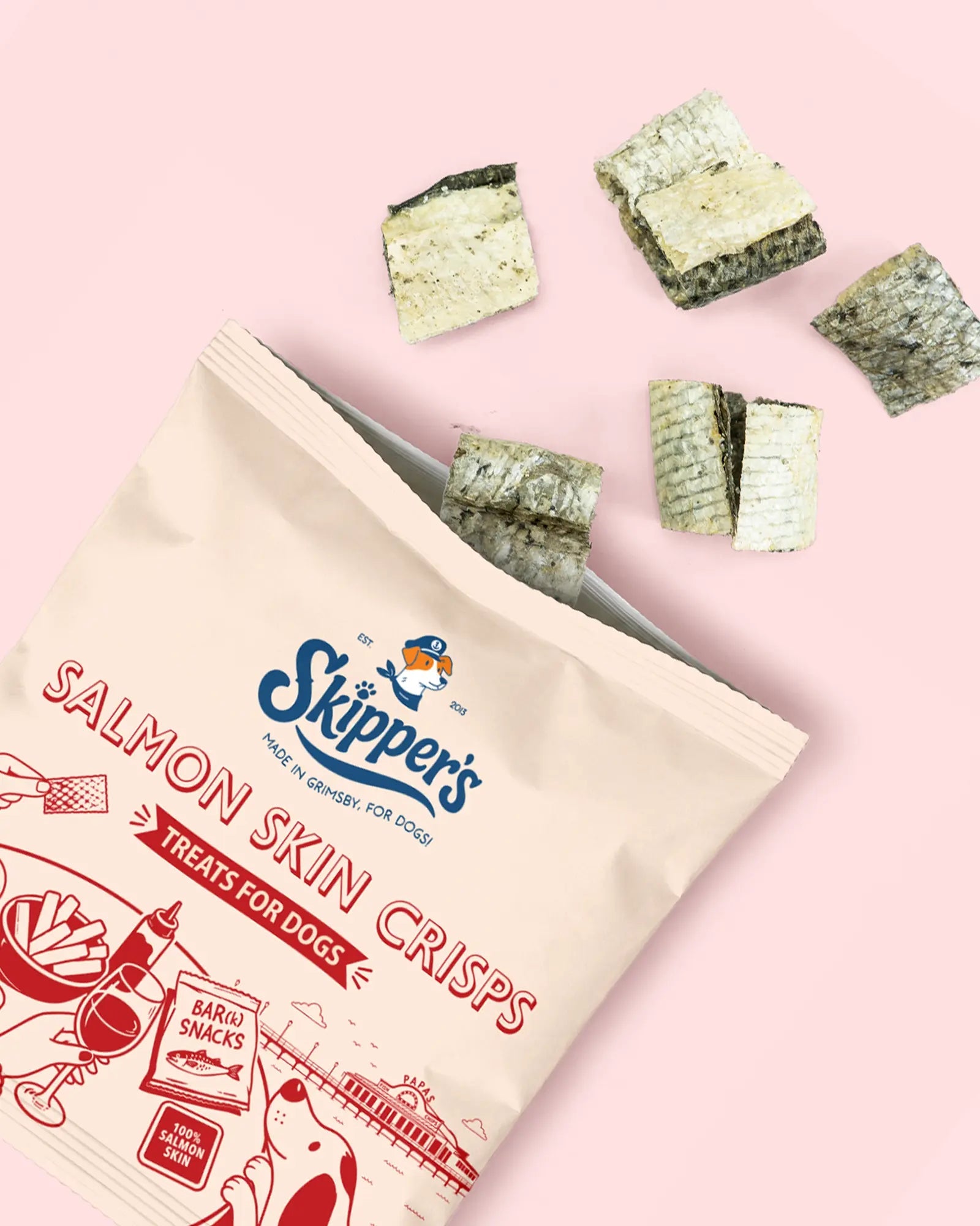 Fish Skin Crisps - Skipper's Pet Products