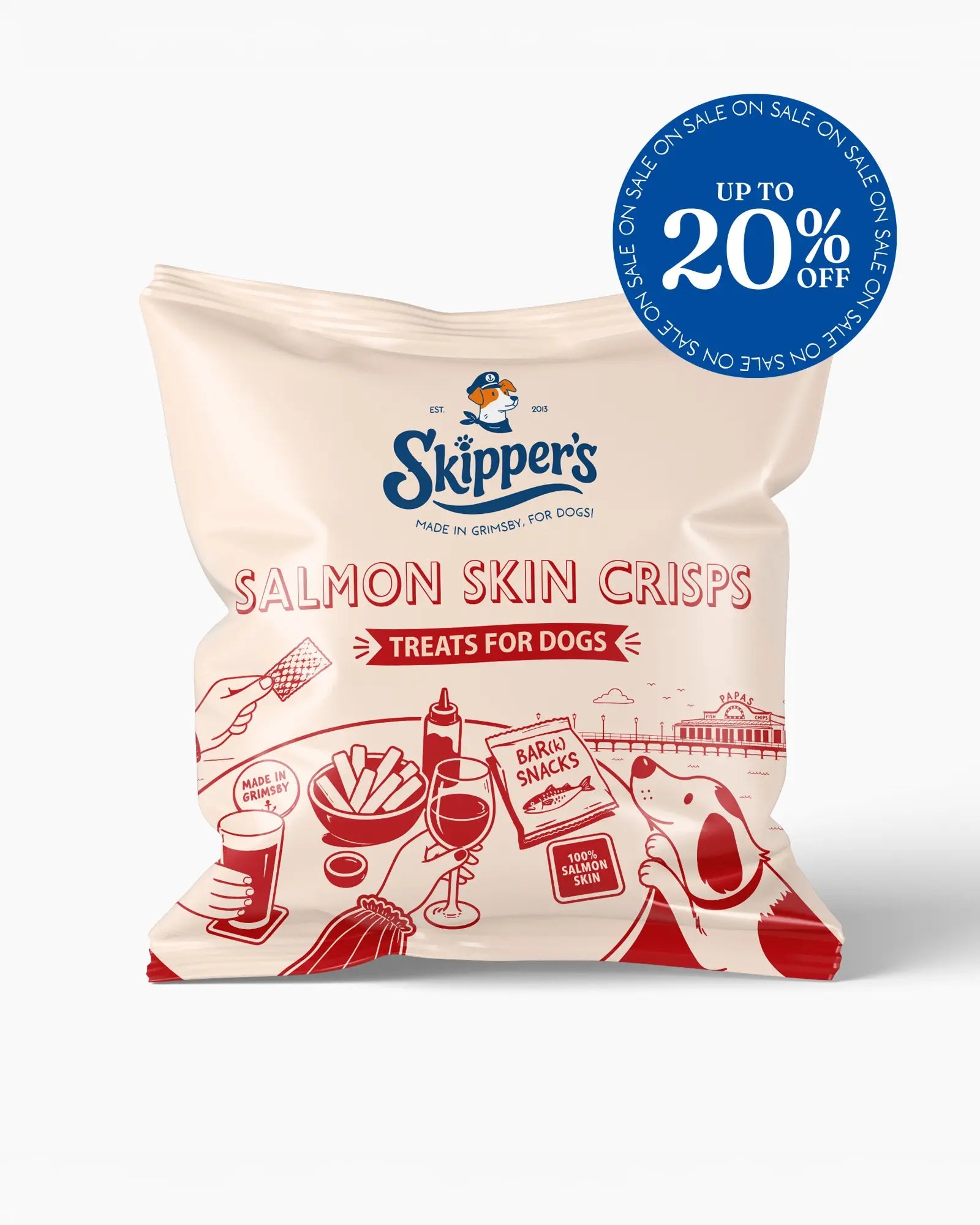 Fish Skin Crisps - Skipper's Pet Products