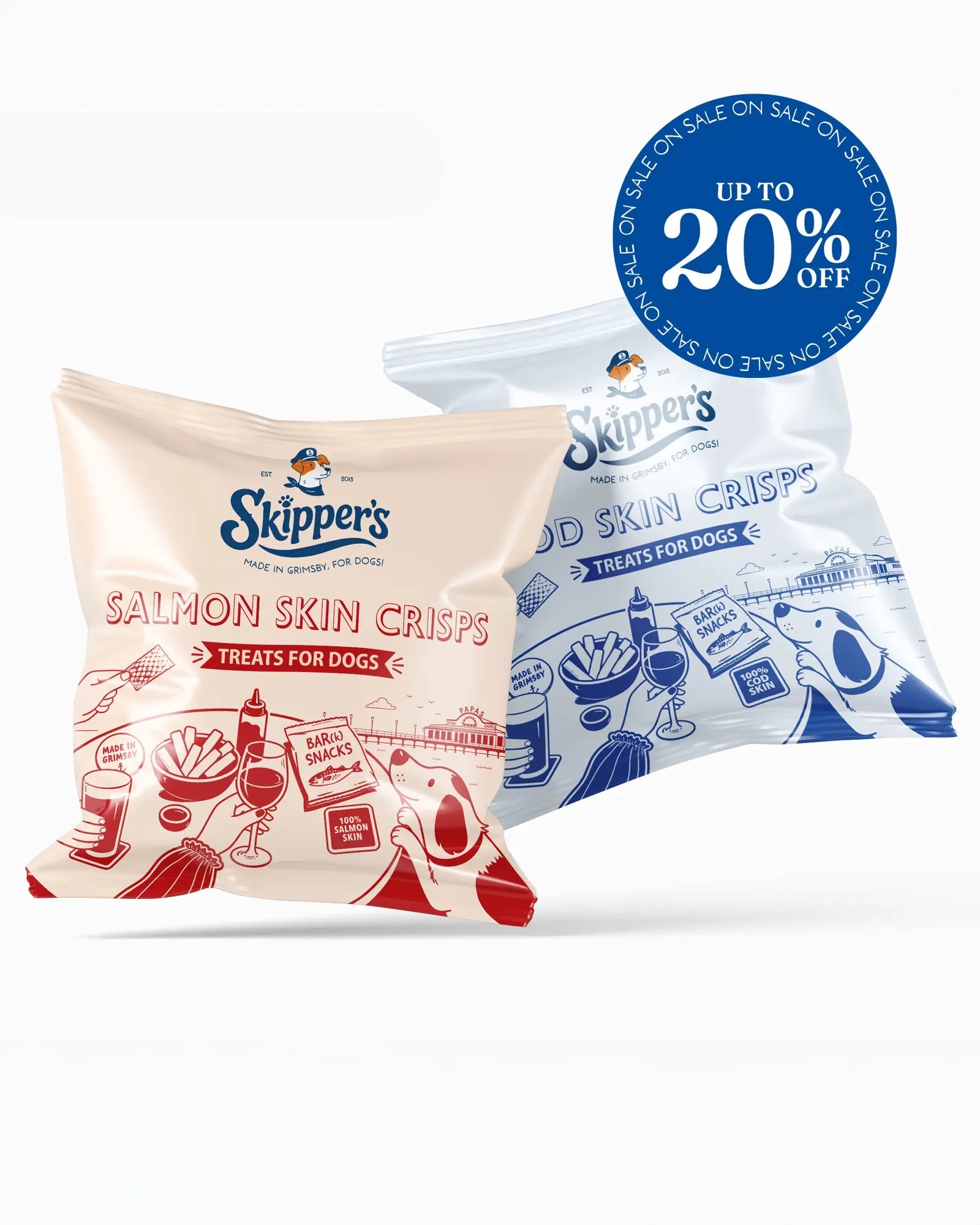 Fish Skin Crisps - Skipper's Pet Products