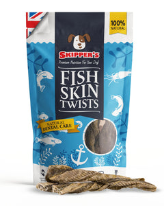 Fish Skin Twists - Skipper's Pet Products