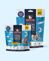 Fish Skin Twists - Skipper's Pet Products