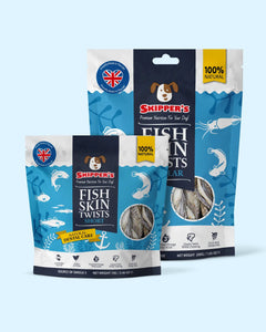Fish Skin Twists - Skipper's Pet Products