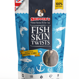 Fish Skin Twists Skipper s Pet Products