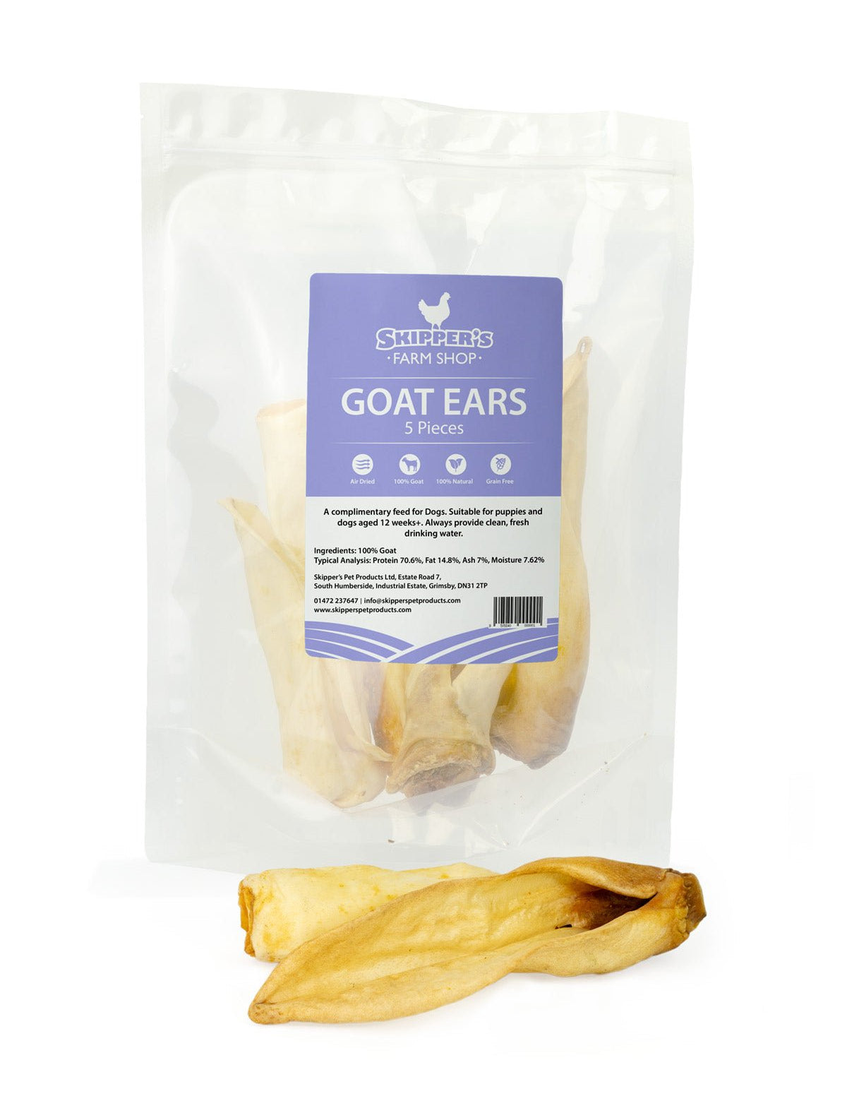 Goat Ears - Skipper's Pet Products