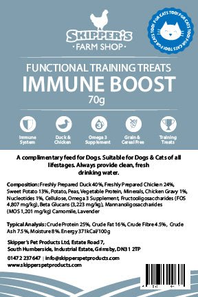 Immune Boost - Functional Training Treats - Skipper's Pet Products