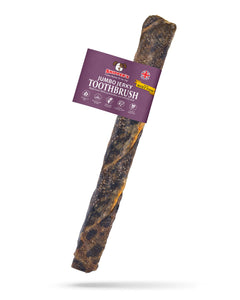 Jumbo Jerky Toothbrush - With Wolf Fish - Skipper's Pet Products