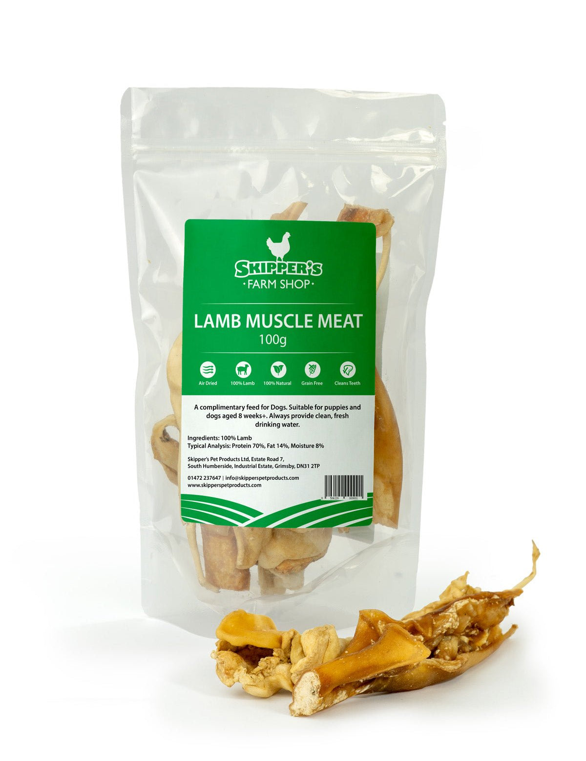Lamb Muscle Meat - Skipper's Pet Products