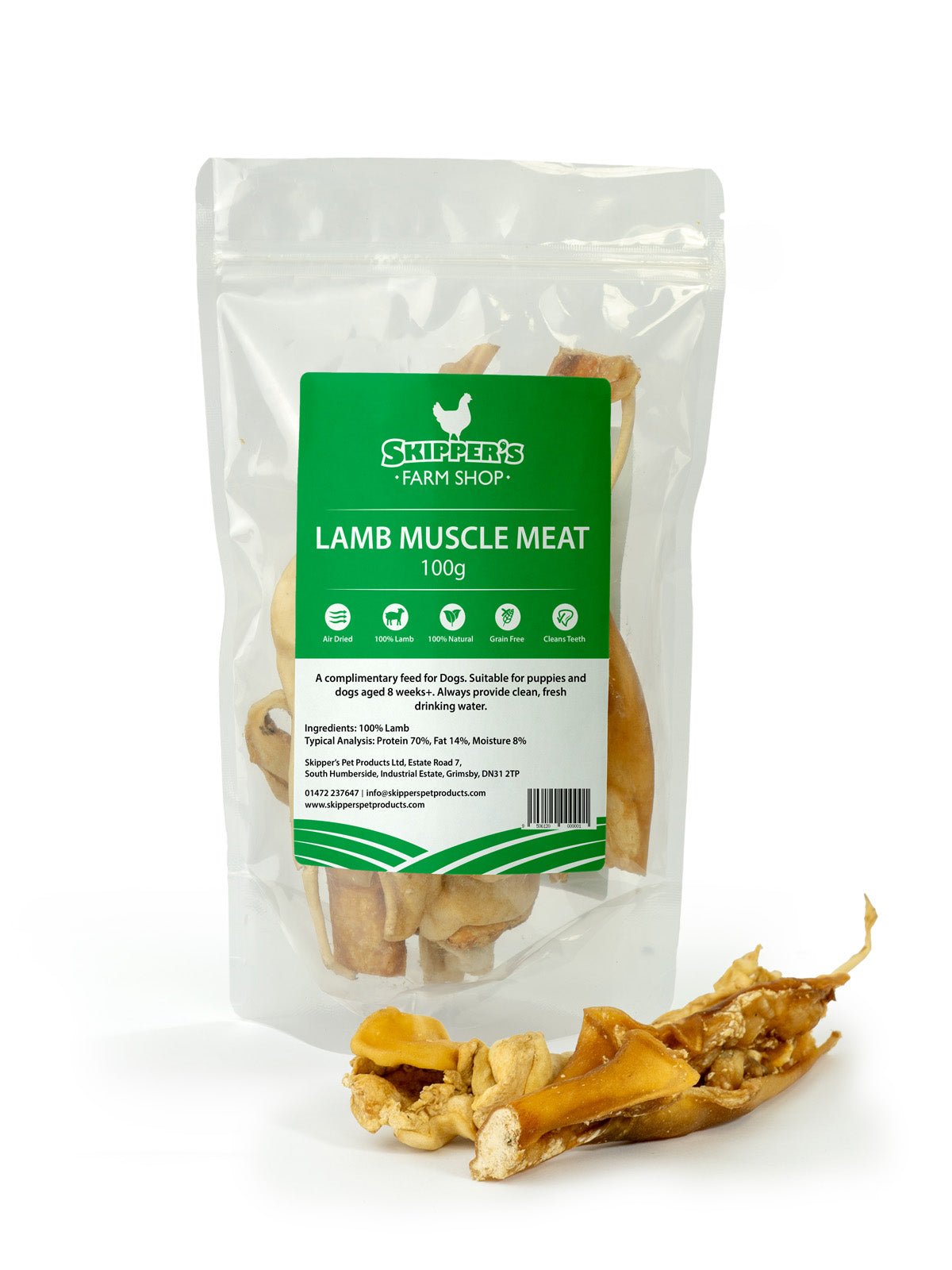 Lamb Muscle Meat - Skipper's Pet Products