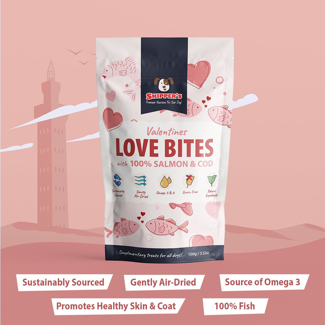 Love Bites - 100% Salmon & Cod - Skipper's Pet Products