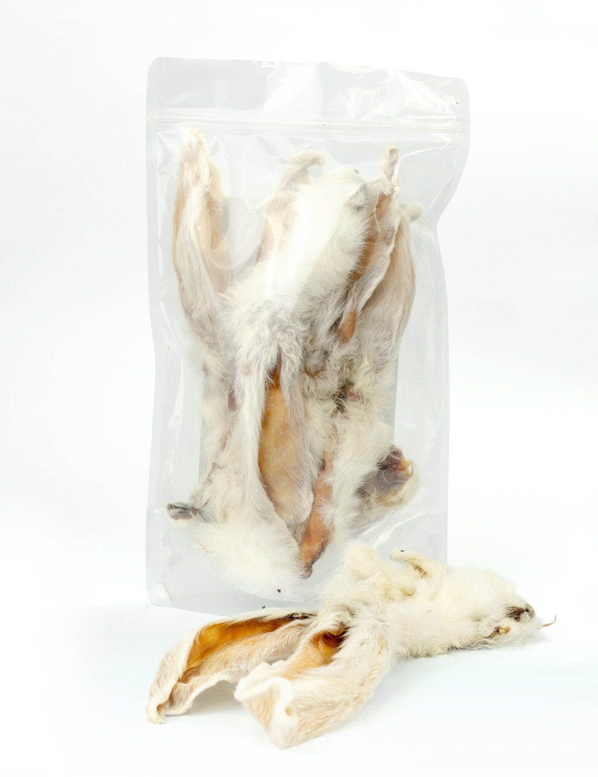 Rabbit Ears With Fur - Skipper's Pet Products