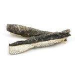 Salmon Skin Flatties Fish Skin Natural Dried Dog Treat Chews