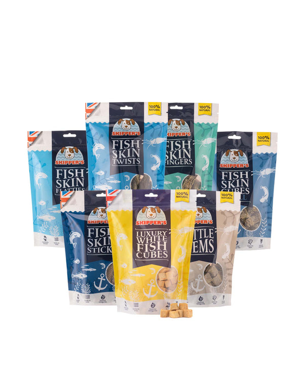 Fish for Dogs Premium fish based food & treats for Dogs Skipper's