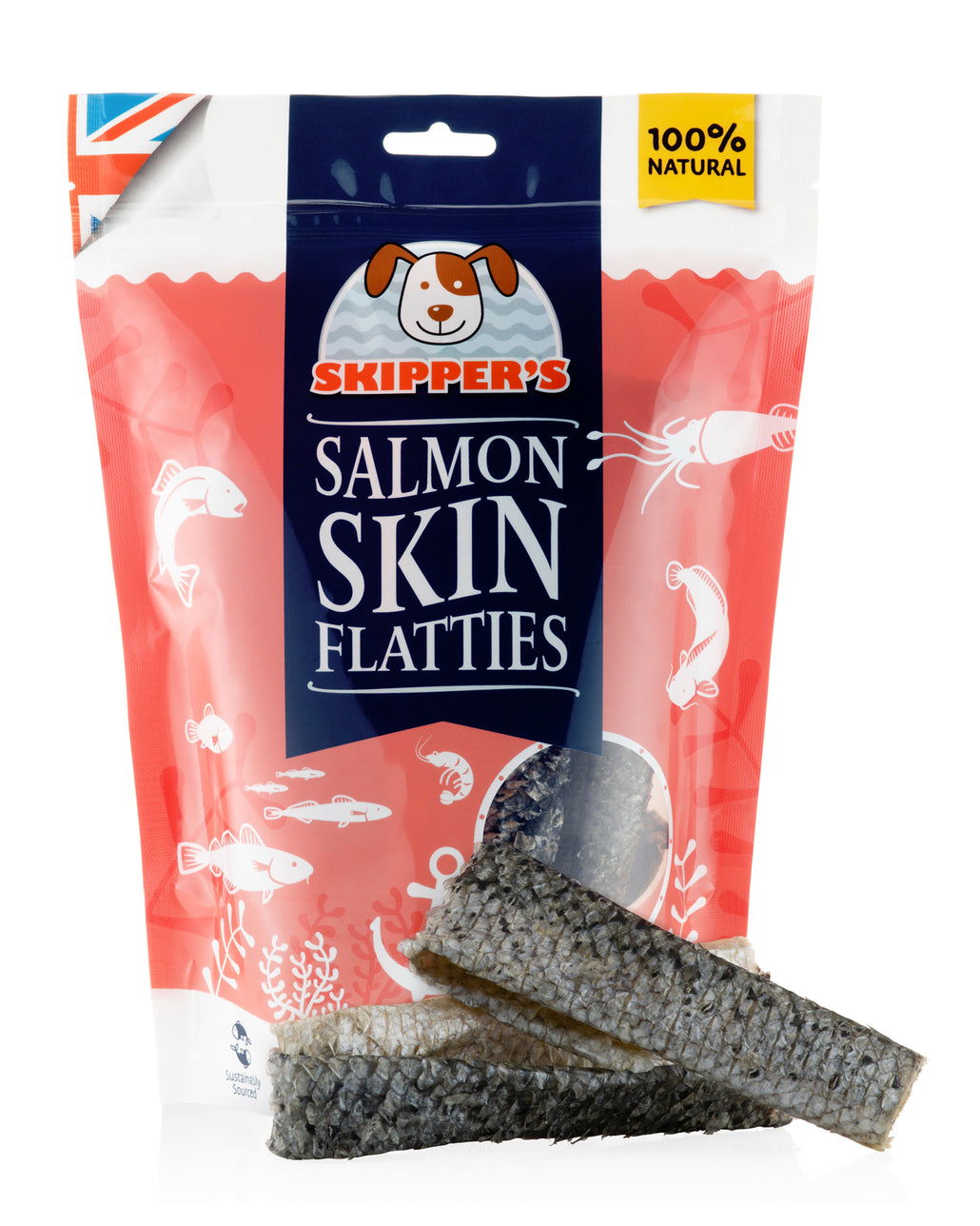 Salmon Skin Flatties