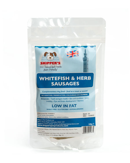 Whitefish & Herb Sausages