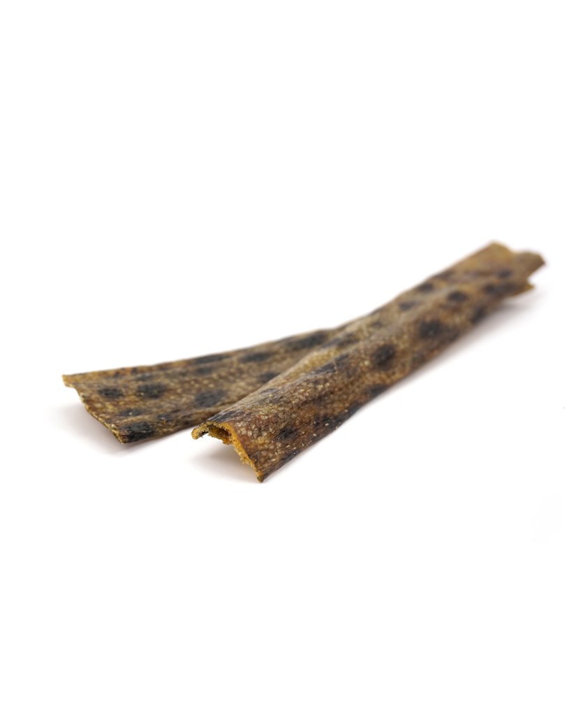 Wolf Fish Flatties Fish Skin Natural Dried Medium Dog Treats